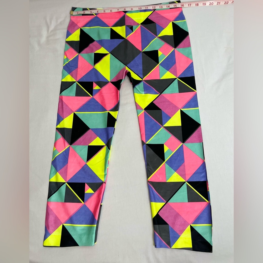 No Boundaries Juniors Seamless Capri Leggings Size XL Large Multicolor